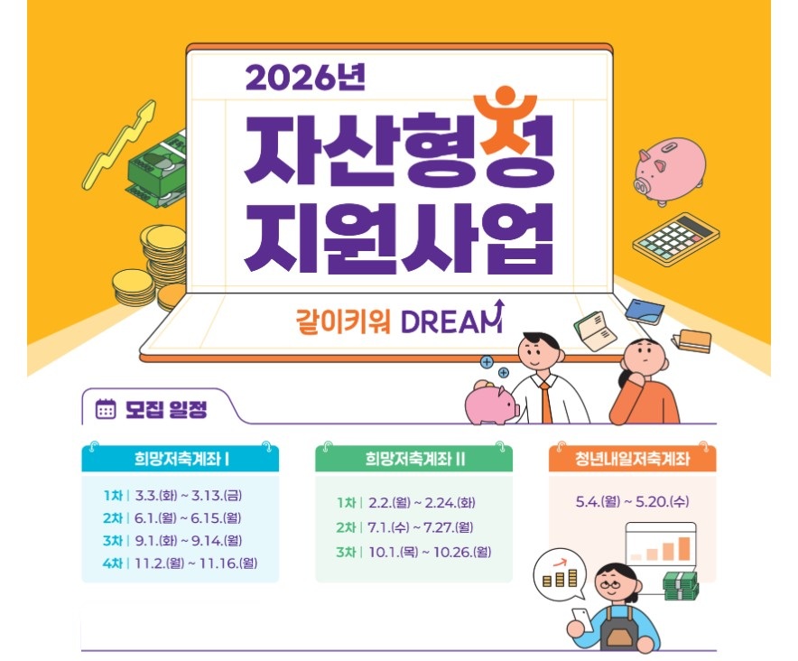 자산형성지원사업 안내 이미지